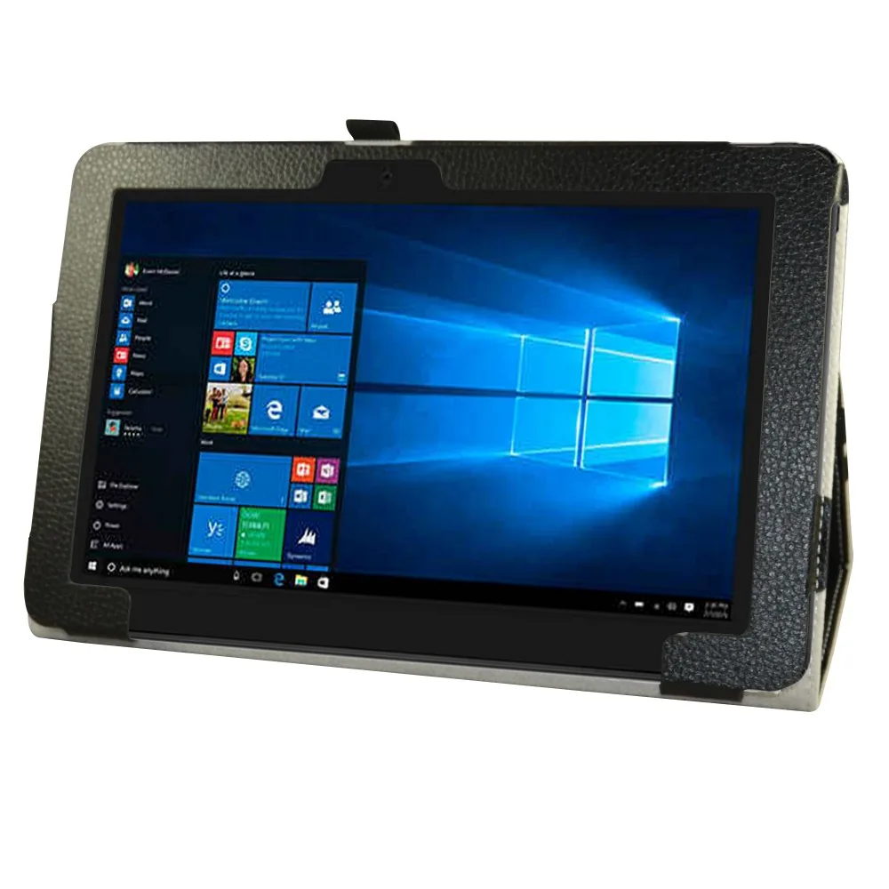 Новинка Чехол книжка из искусственной кожи с подставкой для 10 8 &quotпланшета Dell New