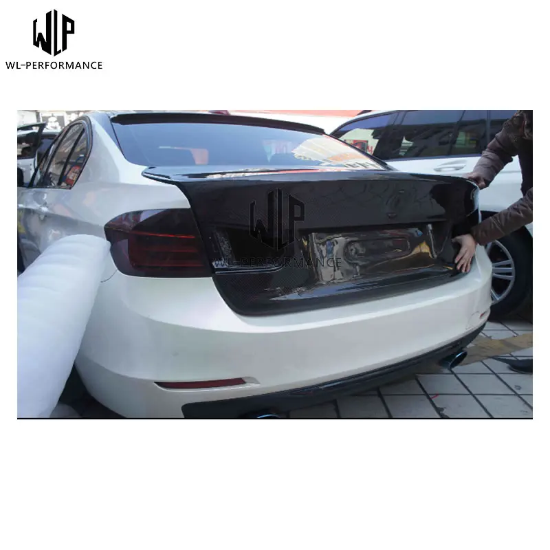 Для BMW 3 series F30 F35 320i 325i 328i CSL Стиль углеродное волокно Задняя Крышка багажника капот