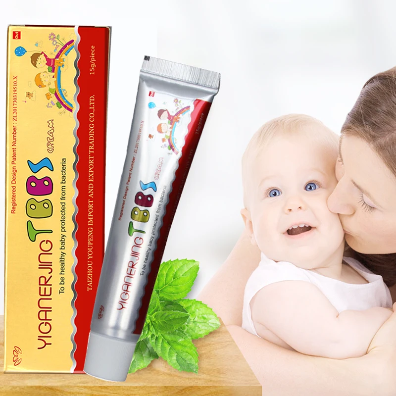 

YIGANERJING Children Baby Natural Herbal Psoriasis Eczema Cream Ointment Antibacterial Itching Body Creams