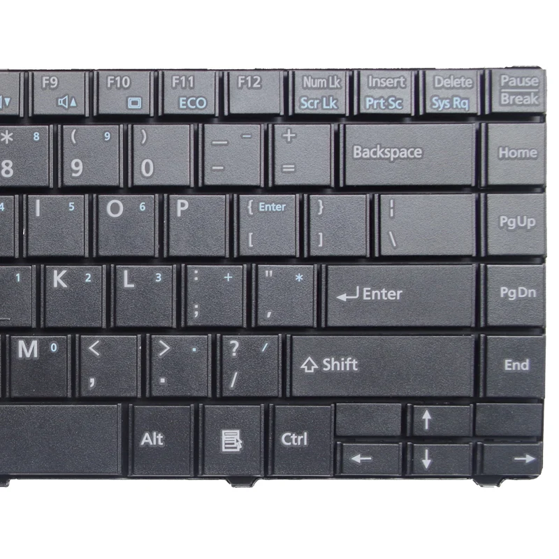 Фото Клавиатура GZEELE для ноутбука Fujitsu Lifebook LH531 BH531 LH701, черная английская версия №3