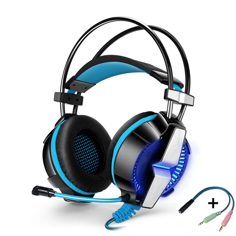 Игровые наушники KOTION GS700 игровая гарнитура игровые с микрофоном для PS4 планшетный