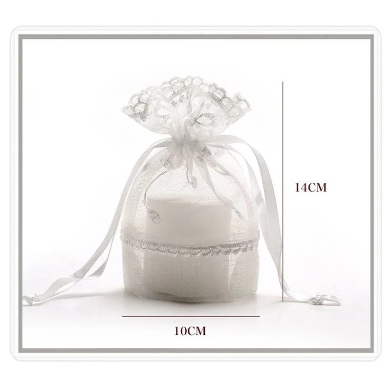 Пятилепестковые кружевные мешки для хранения драгоценностей и духов плотная