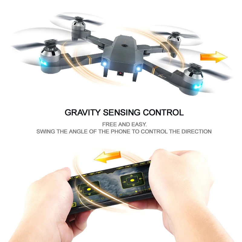 XT-1 складной Дрон FPV для селфи 480P 720P 1080P wifi HD камера Широкоугольный складной Радиоуправляемый квадрокоптер игрушка удержание высоты VS X12 E58 Дрон