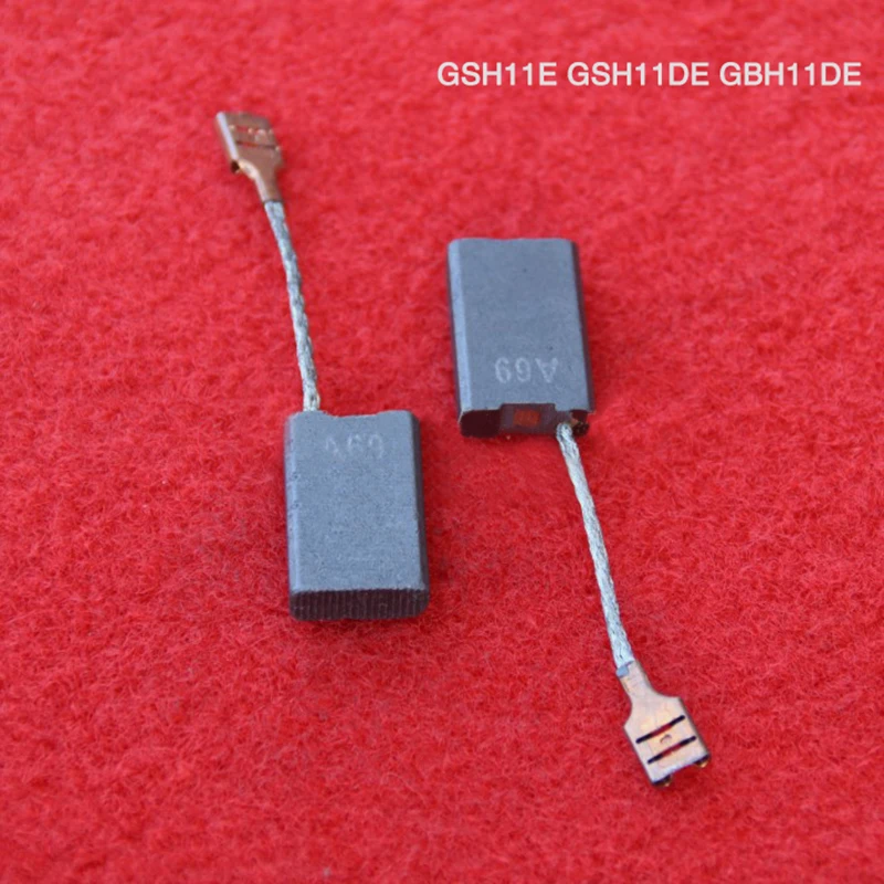 1 пара карбоновые щетки с электрическим молотком для Bosch GSH11E GSH11DE GBH11DE высокое