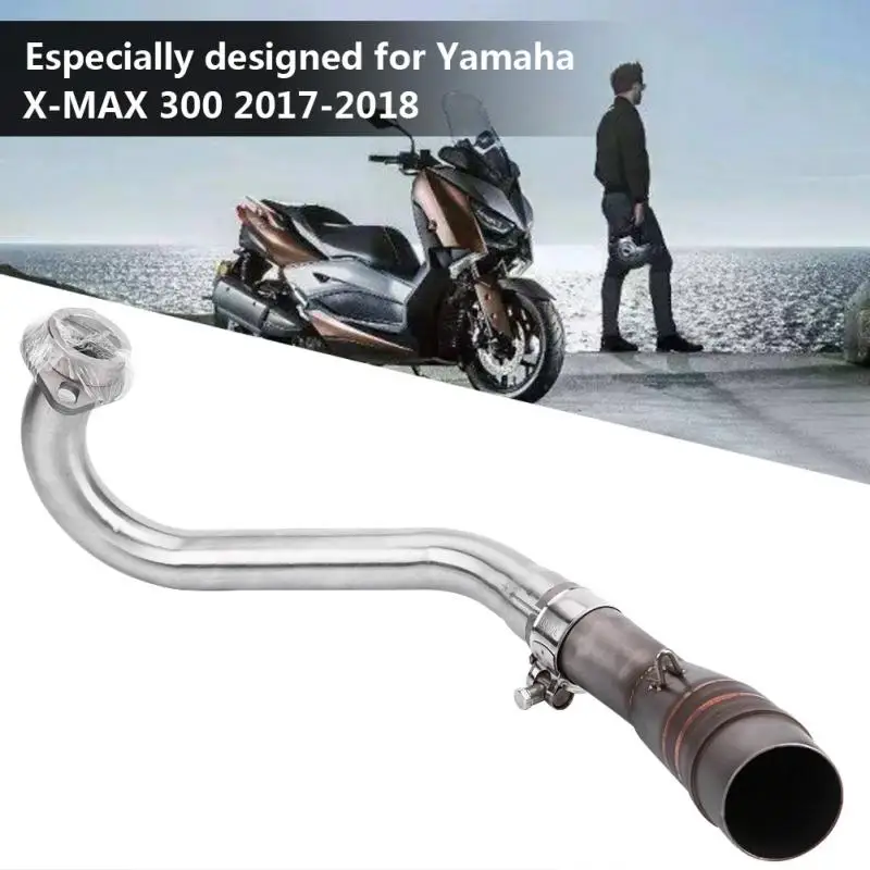 Полная выхлопная система мотоцикла вентиляционная Передняя средняя труба для