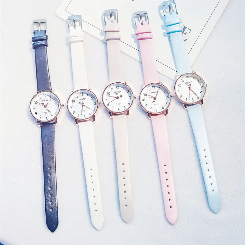 Новинка 2019 ультратонкие модные женские часы повседневные кварцевые наручные