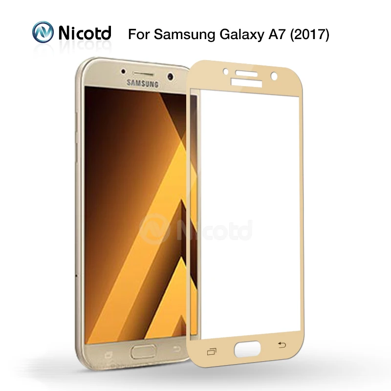 Полное покрытие из закаленного стекла для samsung Galaxy S6 S7 J2 J5 J7 Prime Note 4 Note 5 Galaxy A3 A5 A7 Защитная пленка для экрана