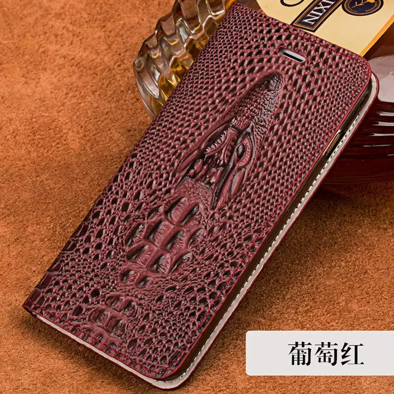 Red wine Зернистая Кожа 3D флип чехол для телефона для iPhone 11 11Pro 11 Pro Max 7 Plus 8 plus X XS Max XR 6 6s plus Роскошный 360 полный защитный - Цвет: Red wine