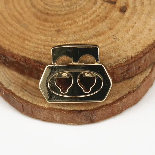 Металлическая пробка золотого цвета зажимные зажимы с пряжкой для шнура