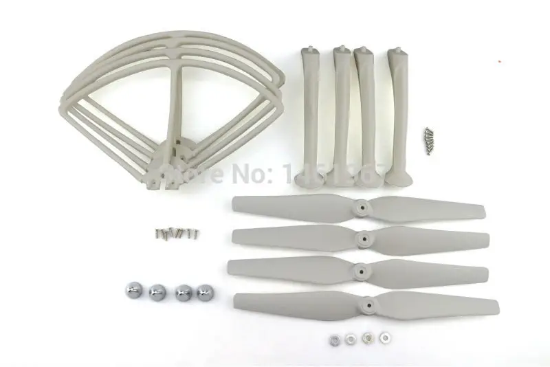 

2 set /lot Propellers Blades Protecting Frame Landing Gear Set for RC Quadcopter Syma X8C X8W X8G X8HC X8HW X8HG Drone Parts