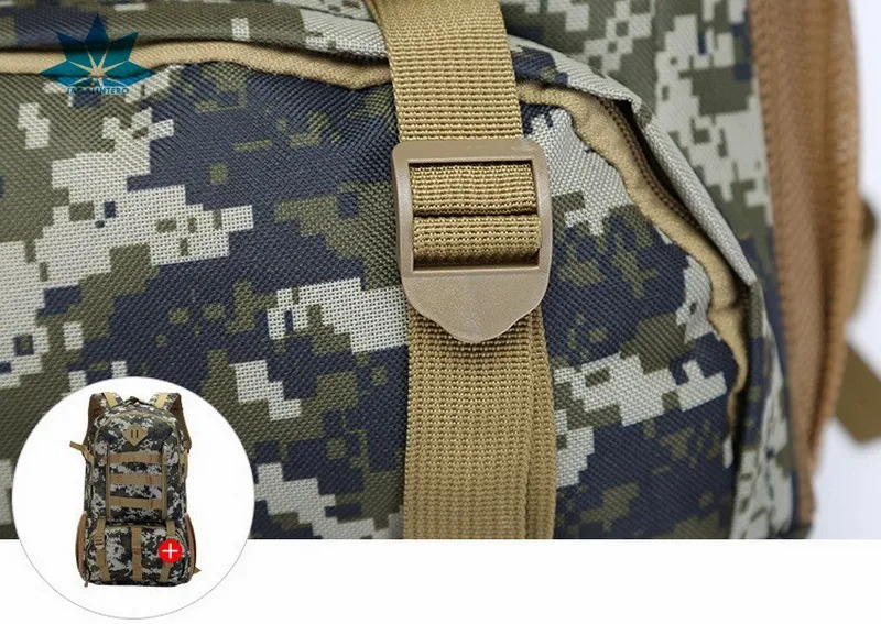 JACALINTERO водонепроницаемый 50L мужской s мужской рюкзак, сверхмощный рюкзак, камуфляжные рюкзаки, дорожные сумки, ранец