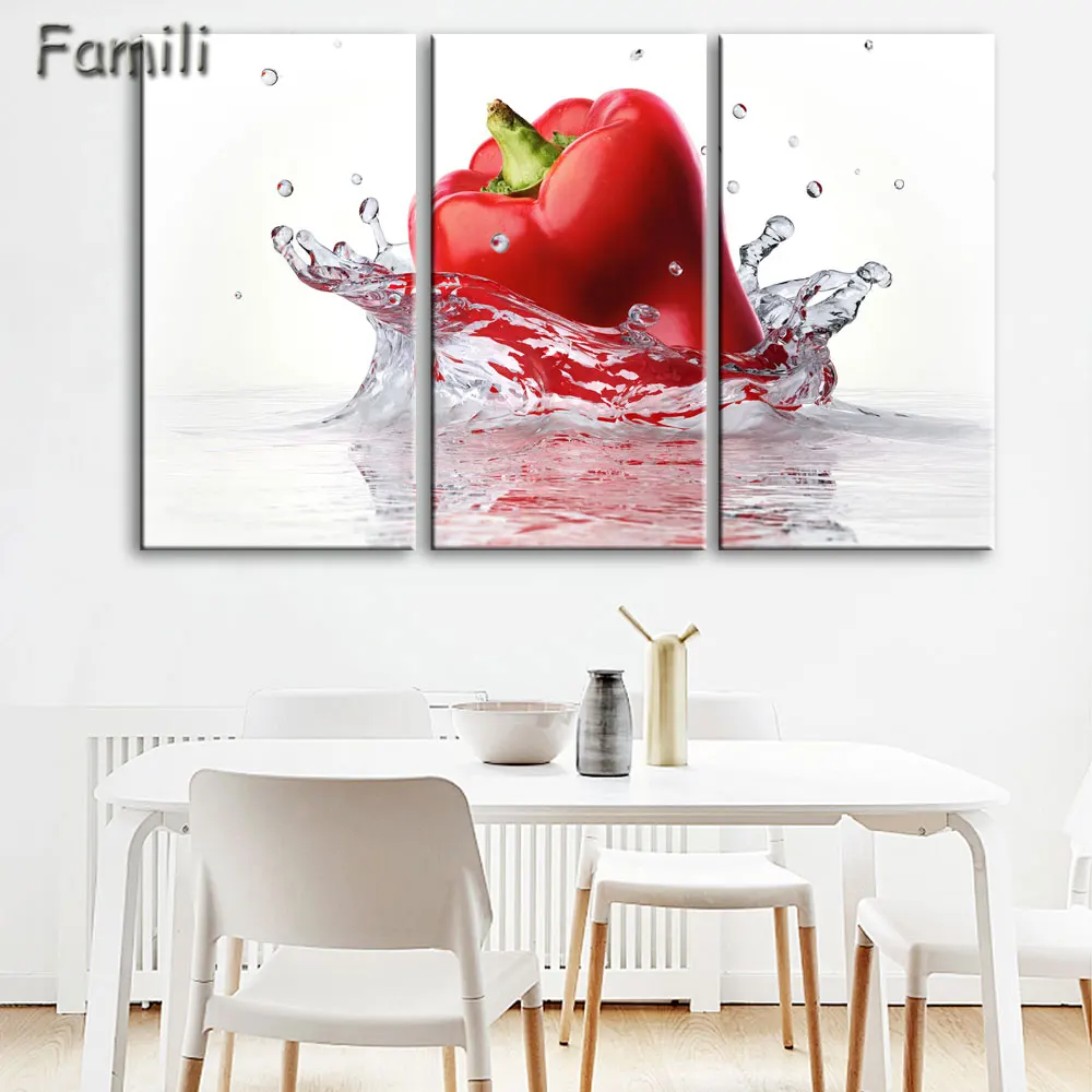 Модульная Настенная картина 3 панели Ночной пейзаж Норвегии АРНА плакат HD Печать