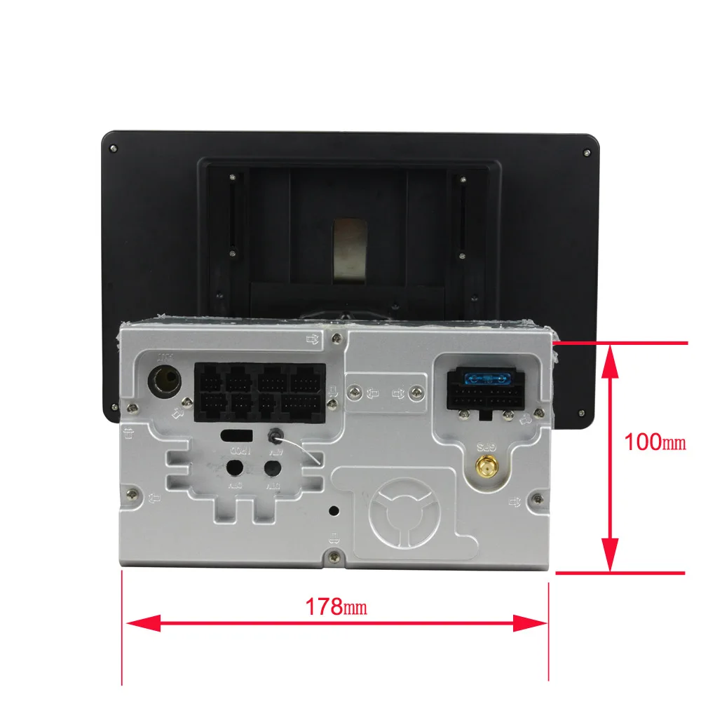 Универсальный Android 9 0 2 Din Восьмиядерный Автомобильный мультимедийный dvd плеер gps