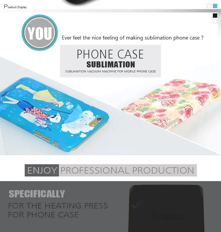 ST2030 Small Light 3d Sublimation Vacuum Heat Press Machine 3D Phone Case Printer Heat Transfer for All Mobile Phone Case