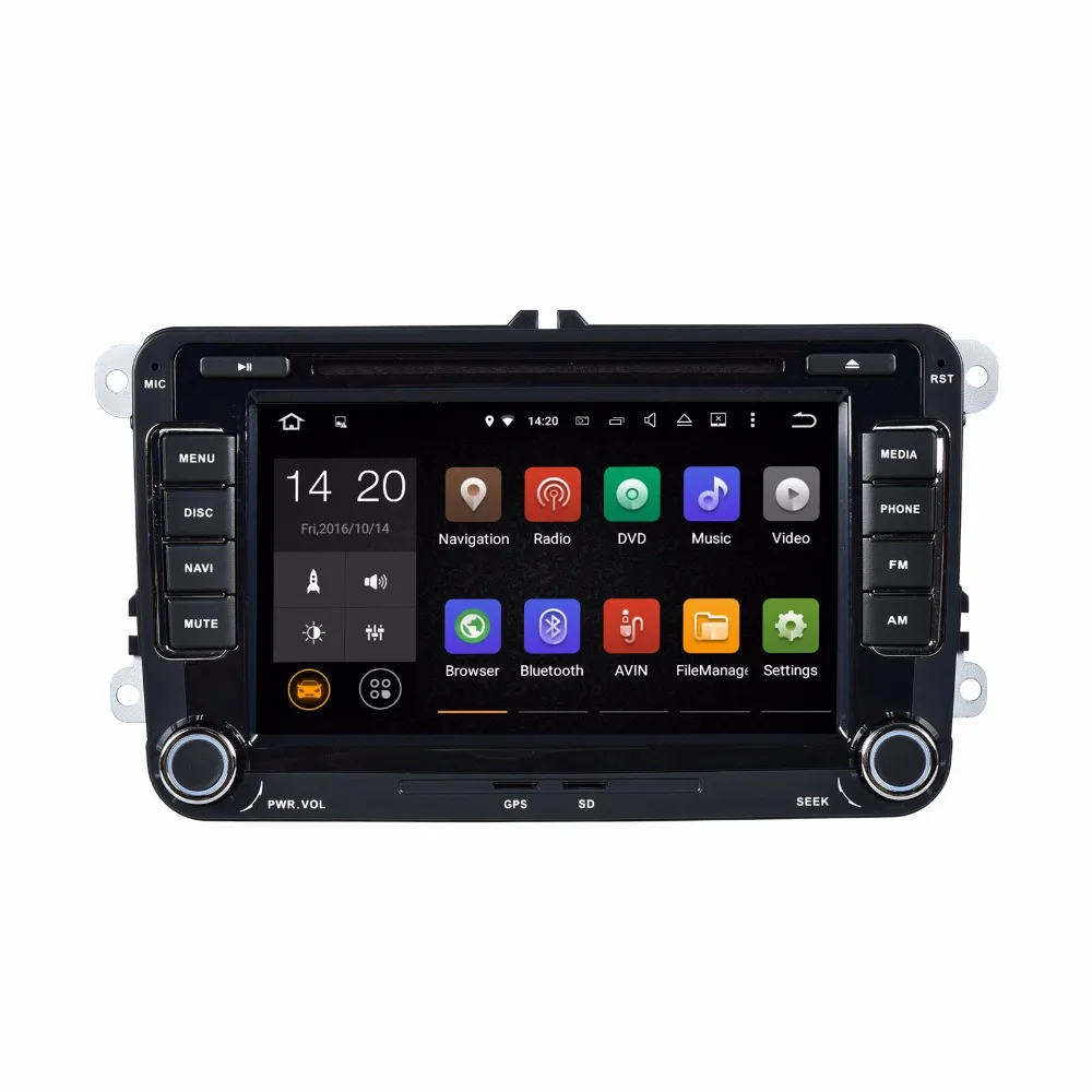 Четырехъядерный процессор 1024*600 Android wifi 7 &quotв тире Автомобильный dvd плеер gps nav для