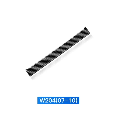 Part B 1pcs Airspeed LHD для W204 Mercedes Benz наклейка для Mercedes Benz W204 аксессуары из углеродного волокна внутренняя отделка Центральная наклейка на консоль - Название цвета: Part B 1pcs