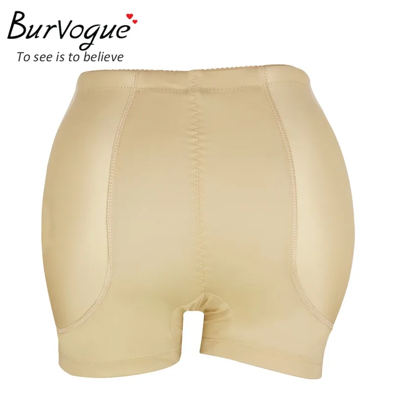 Burvogue женское корректирующее белье увеличитель бедер ягодиц проложенный Формирователь Трусики Нижнее белье Корректирующее белье короткое Корректирующее белье