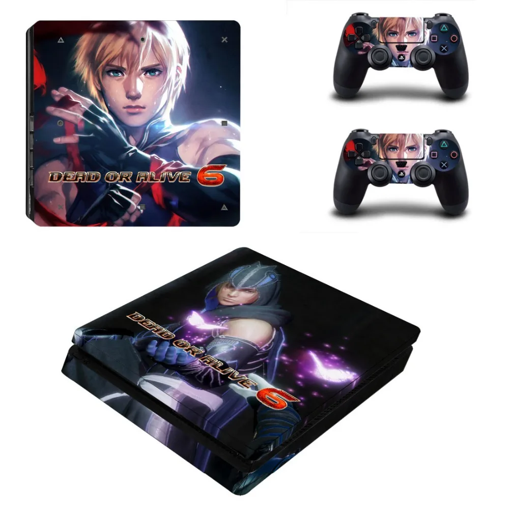 Dead or Alive 6 PS4 тонкая кожа Наклейка s винил для Play station 4 Slim DualShock контроллер и консоль
