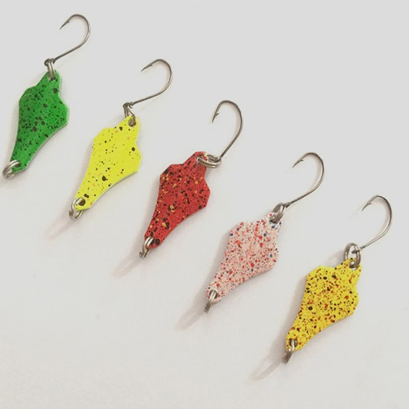 1 шт. красочные Спиннеры рыболовные приманки 3g 2 8 см savage gear снасти twitching lure leurres