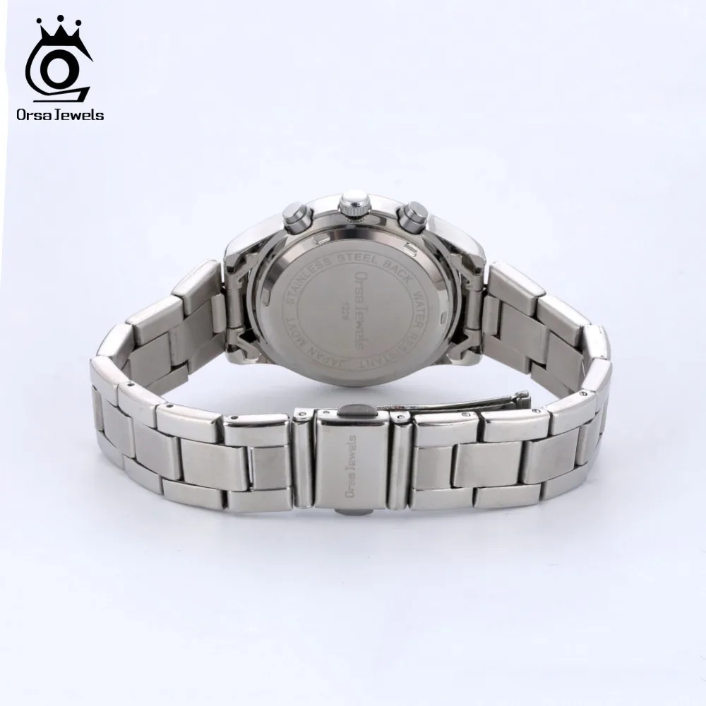 ORSA JEWELS женские часы из высококачественной нержавеющей стали кварцевые наручные часы женские часы Relogios Feminino OW11
