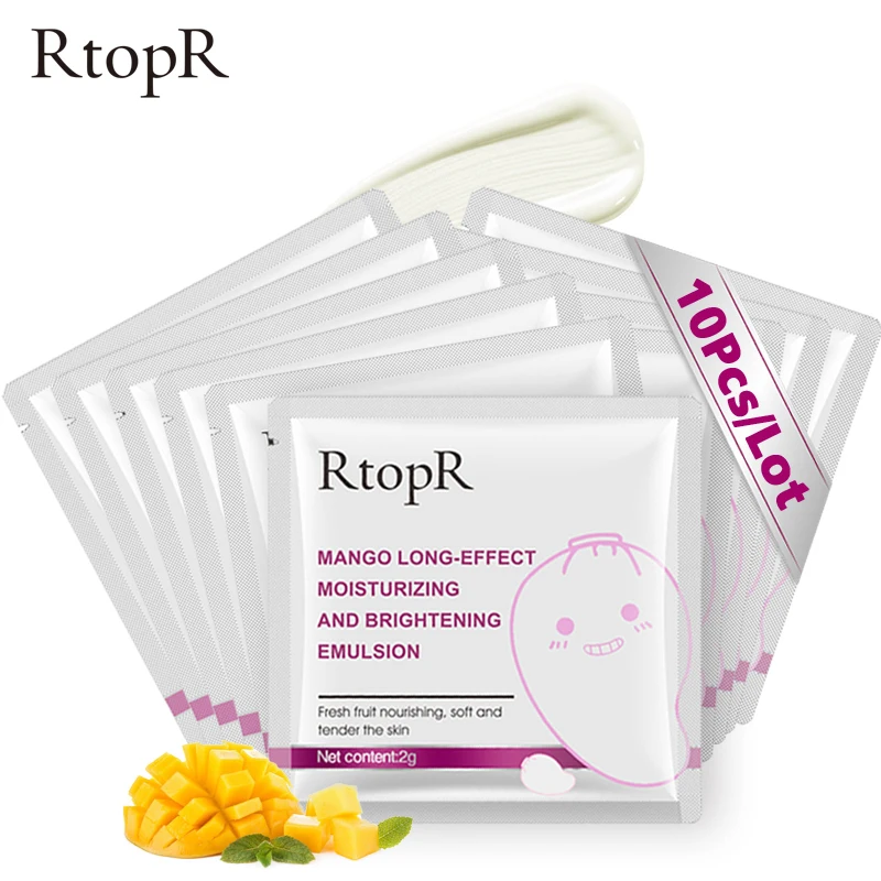 10 шт. увлажняющая и осветляющая эмульсия манго для ухода за кожей отбеливающий