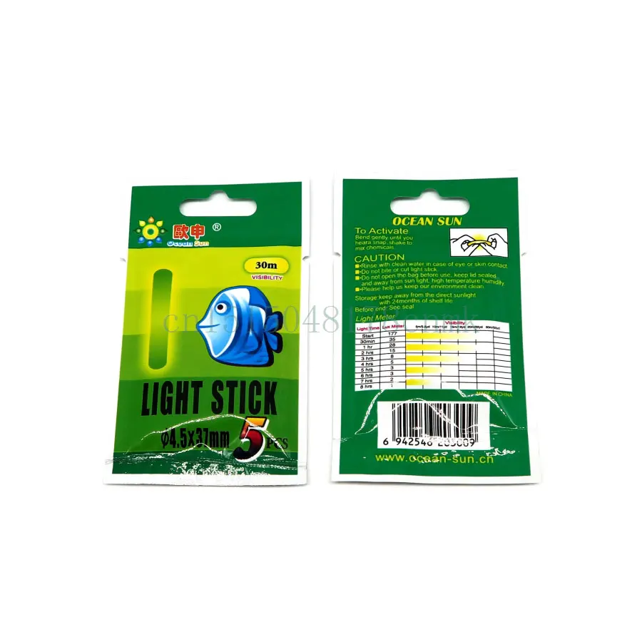 50 шт световой светильник палочки поплавок свечение на ночные рыболовные снасти с