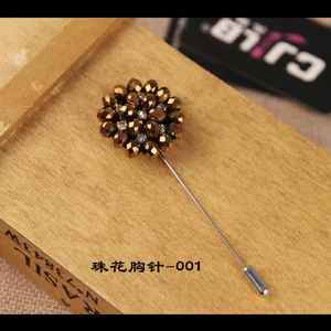 Модная брошь с жемчугом Корсажная для кардигана свитера пальто и костюма