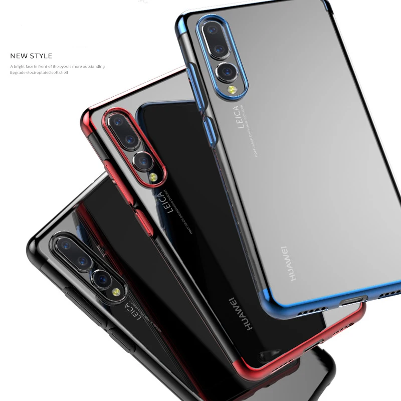 Роскошный мягкий чехол для huawei P20 Lite Ультратонкий силиконовый Pro P 20 задняя крышка