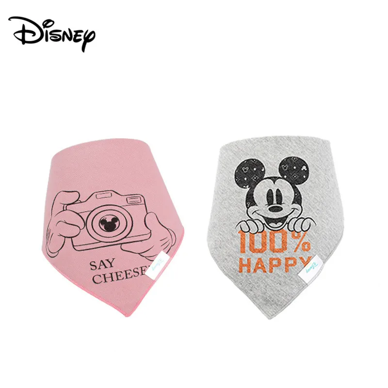 Disney baby слюнявчик полотенце хлопок нагрудник Новый детский с мультяшным принтом