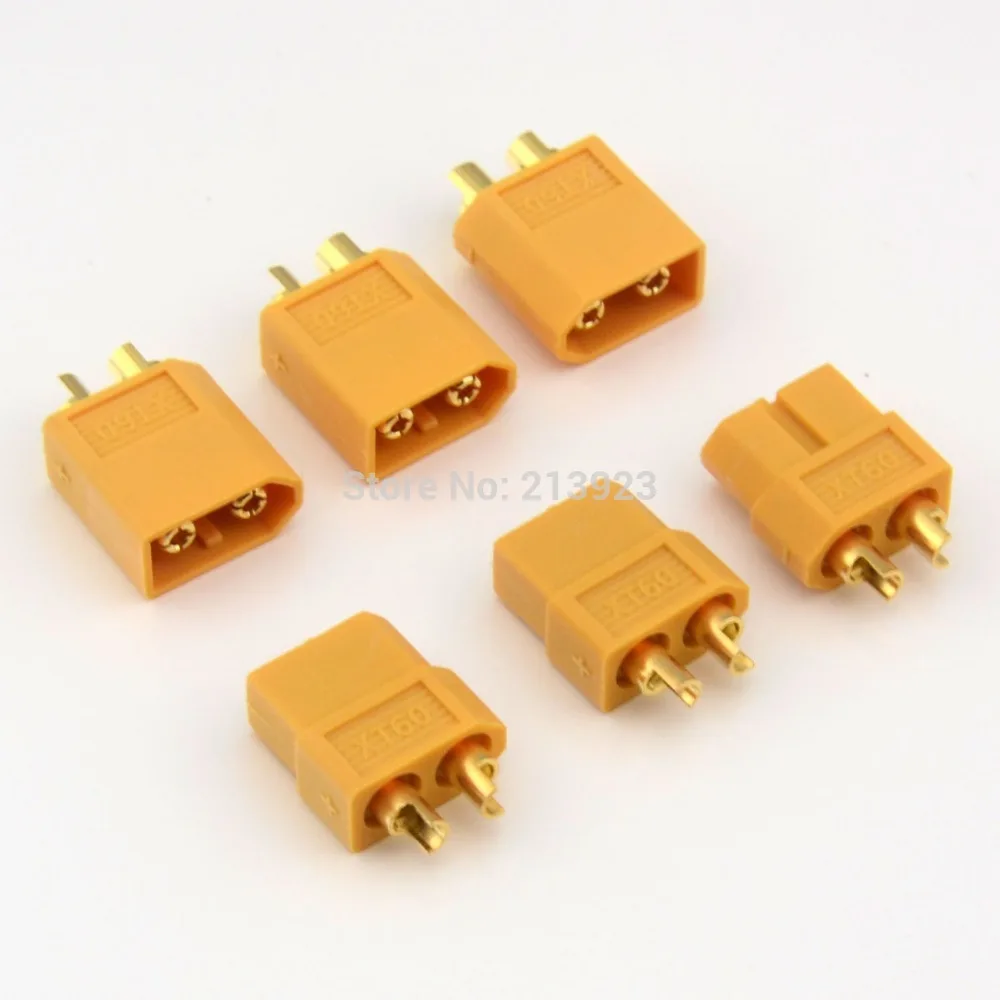 Лот из 3 пар (6 шт.) XT-60 штекерные соединители с разъемами для мужчин и женщин RC Hobby