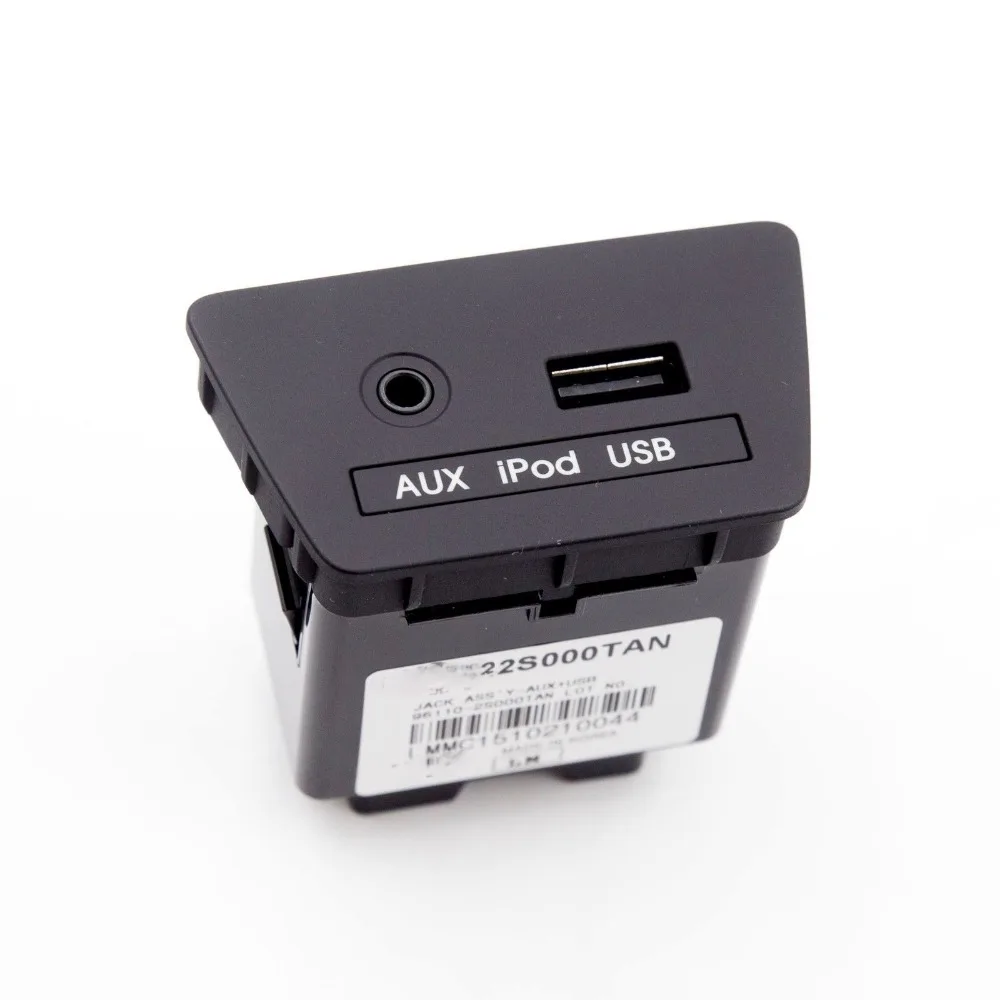 Для подлинного разъема AUX USB Assy 961102S000TAN 1EA для Hyundai Tucson ix35 2011 2015 96110