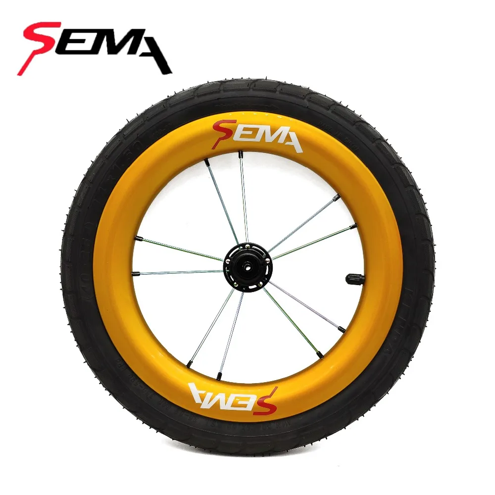 310 г карбоновые колеса SEMA 1" 14 дюймов с creamic подшипником для балансировочных велосипедов/страйдеров/Kokua/Puky 9 Цвет на выбор