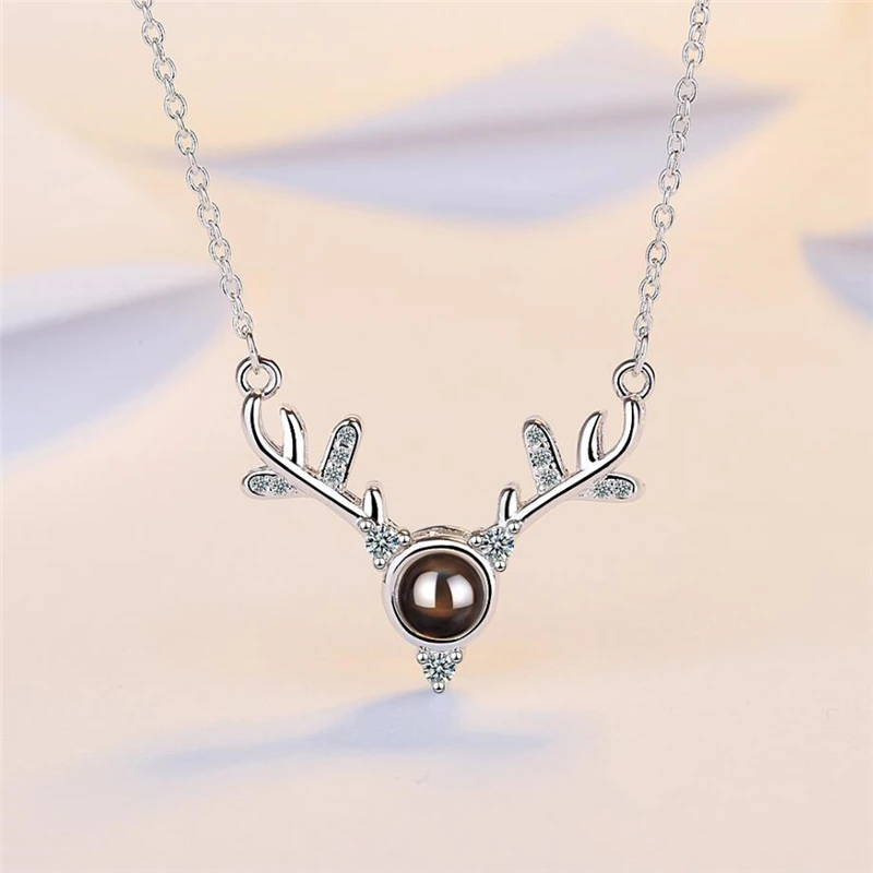 Ожерелье женское с подвеской Я тебя люблю на 100 языках|Подвески| |