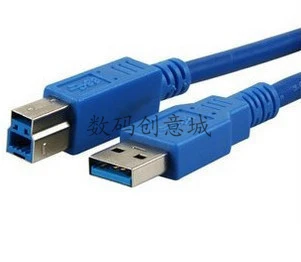 Кабель для принтера USB 3 0 1 8 м кабель подключения кабеля к Type A B синий цвет|usb cable