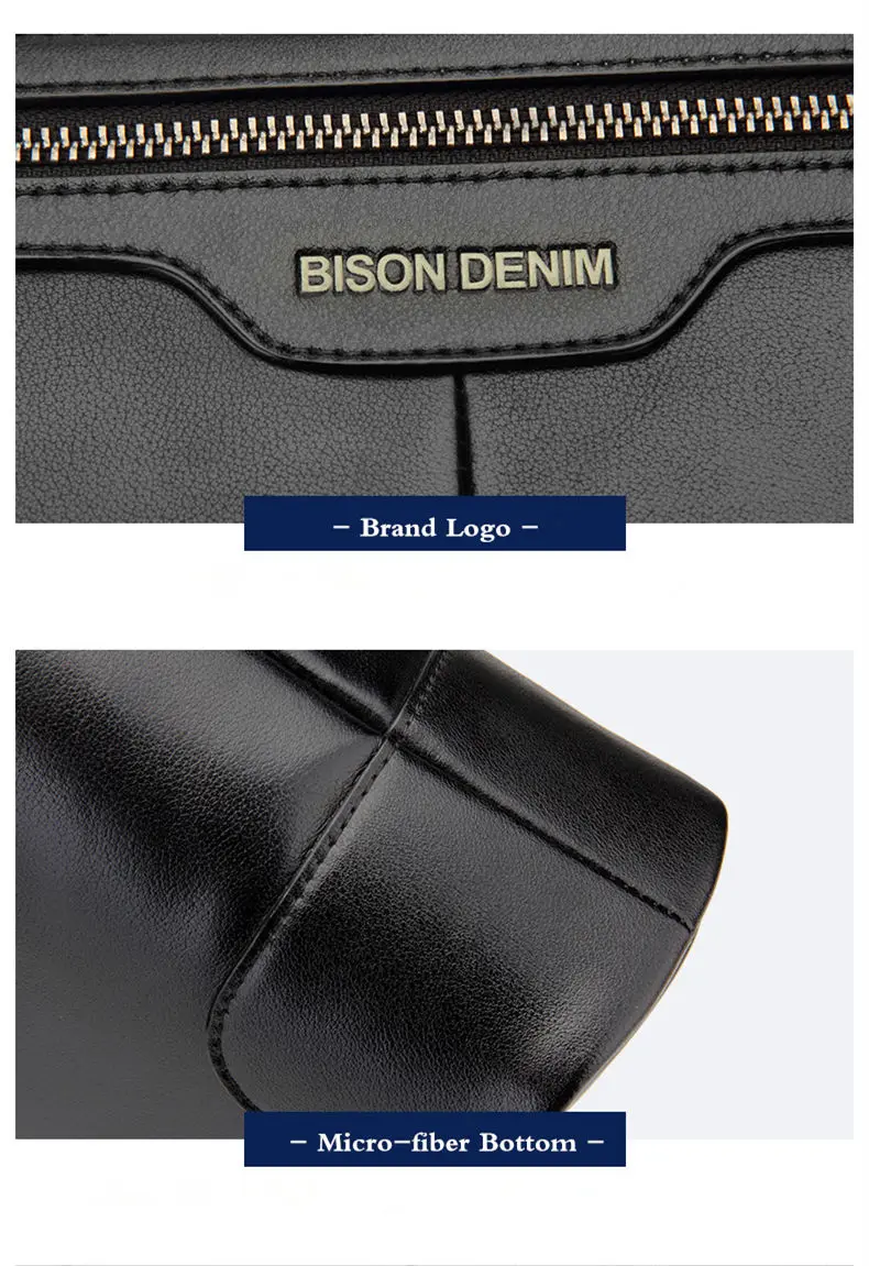 Bison Denim, натуральная яловая кожа, 14 дюймов, портфель для ноутбука, мужская сумка-мессенджер, мужские сумки через плечо, портфель, N2195-1