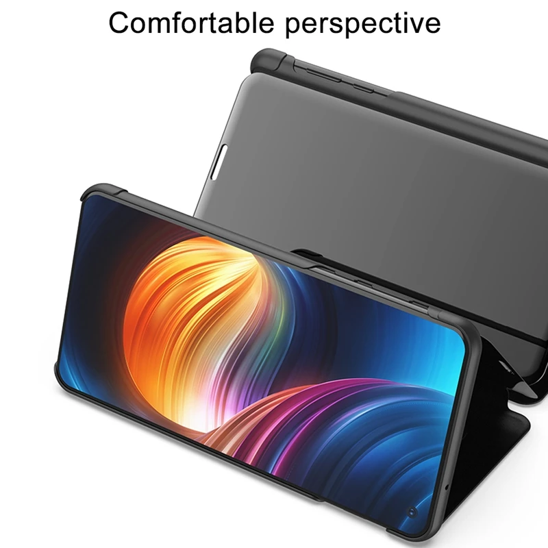 Smart Phone Case For Samsung S10 Plus Coque Luxury Leather Flip Galaxy S10E Cases S 10 Funda Mirror | Мобильные телефоны и