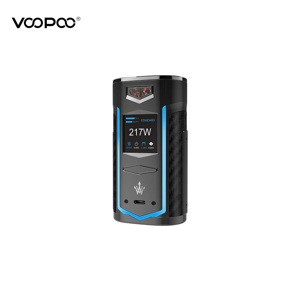 Оригинальная коробка VOOPOO X217 TC Mod 217W электронная сигарета Vape GENE.FAN чип TFT IPS HD экран