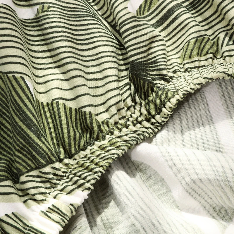 Эластичный чехол для дивана из спандекса и полиэстера плотно прилегающий