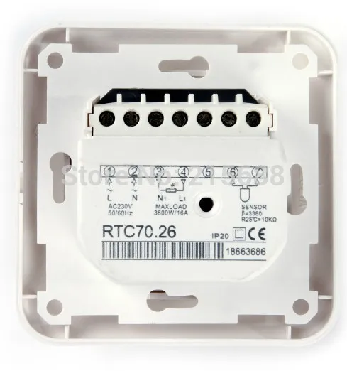 SP-6000 серия механического термостата комнатный термостат с использованием