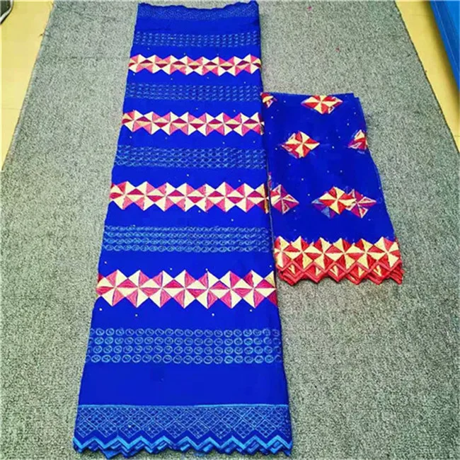 Африканская швейцарская вуаль кружевная ткань с вышивкой отделка высокое