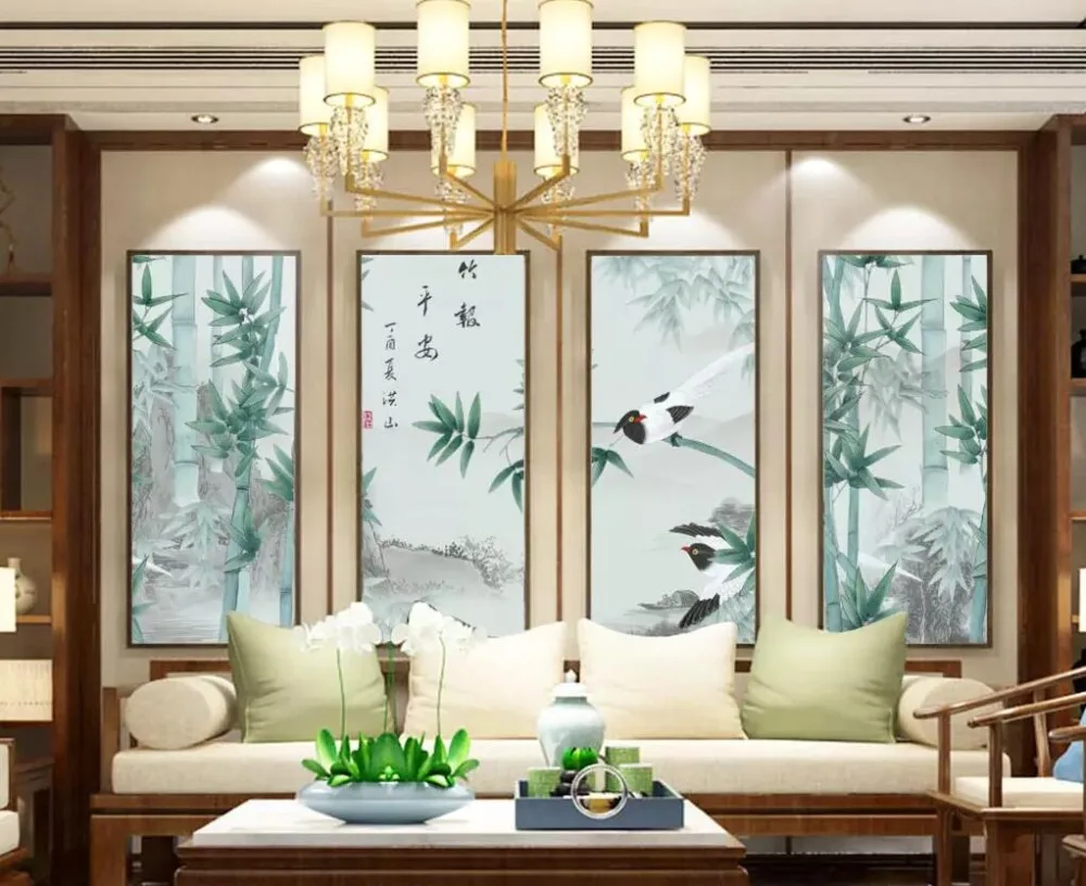 Beibehang пользовательские обои HD роспись в китайском стиле ручка чернильный пейзаж