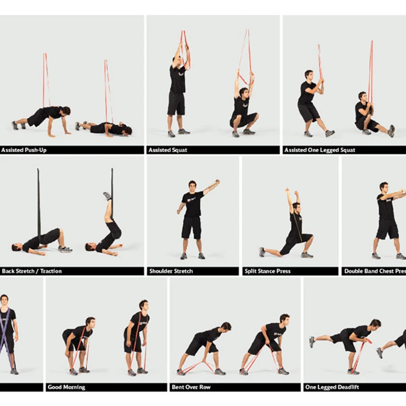 Фитнес резистор 2 08 м латексный эспандер крестообразная петля Пилатес