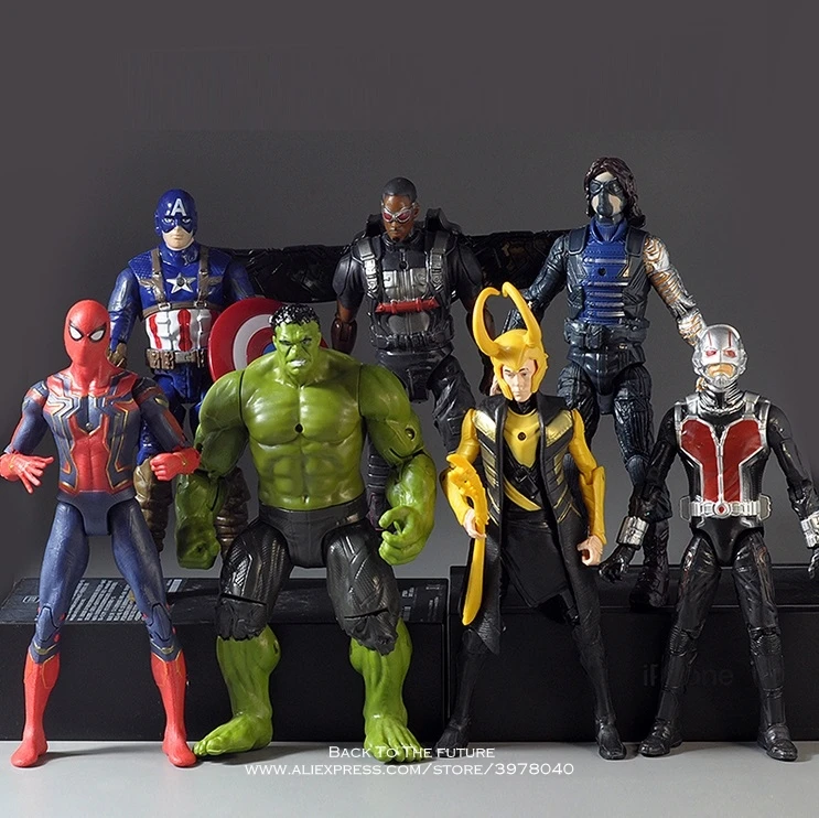 Disney Marvel Мстители Халк Железный человек Капитан Америка паук танос видение Сокол