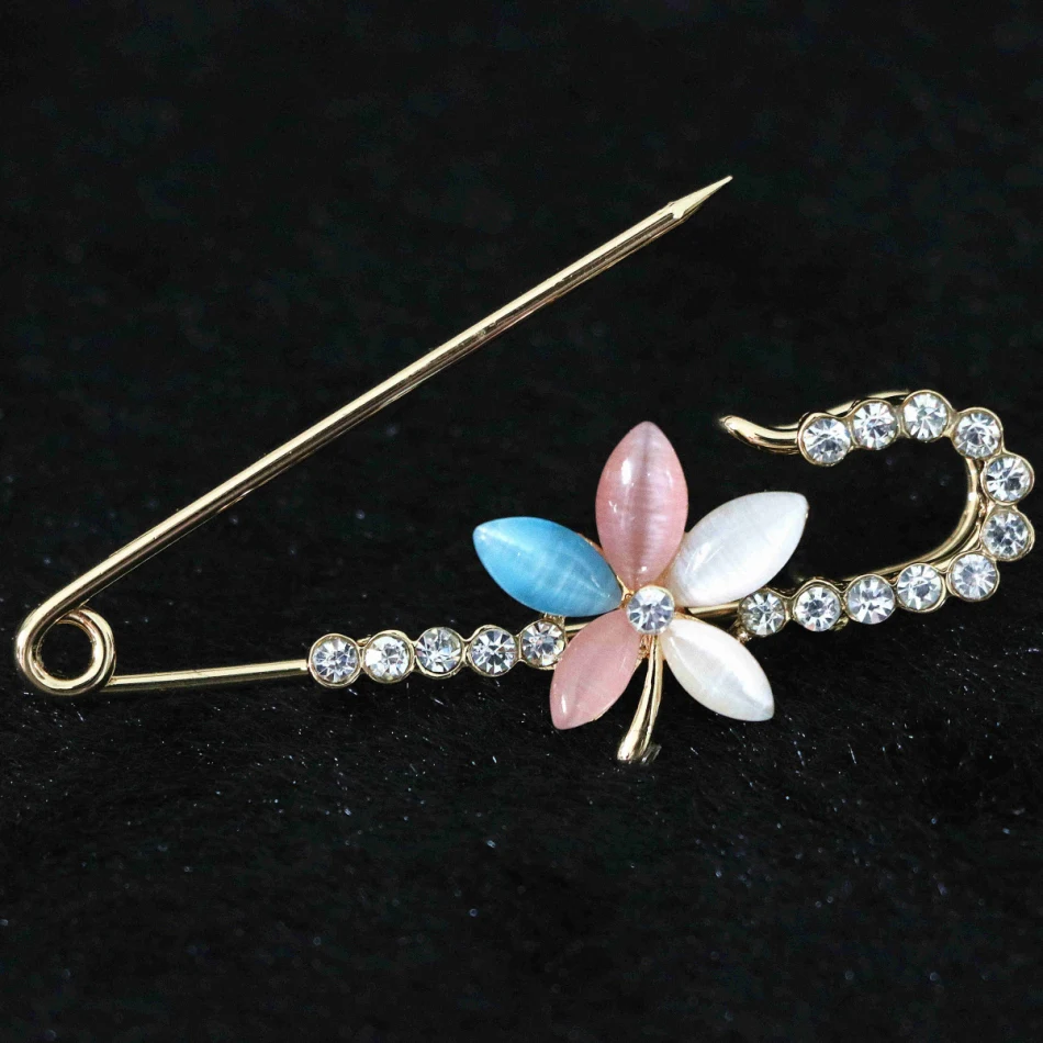 Женская Винтажная брошь в виде цветка 3 цвета | Украшения и аксессуары