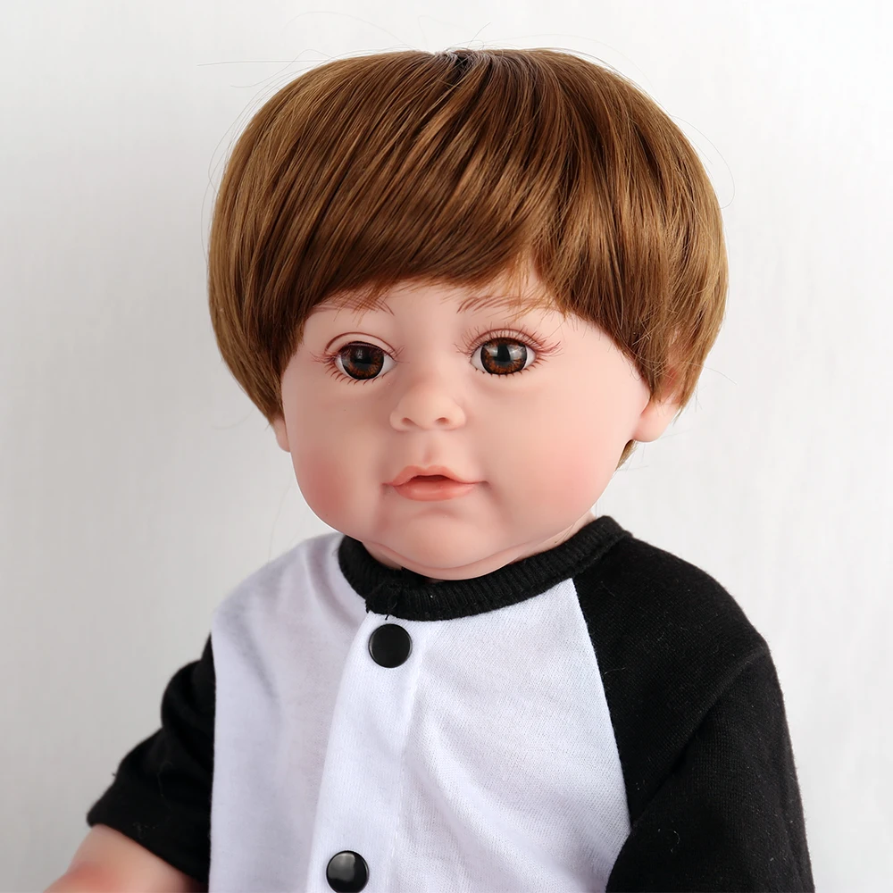Полный силикон Bebe Reborn Baby Dolls 48 см живая Реалистичная Ванна Playmate 18 дюймов младенец прекрасный Bebe Boneca дети подарки на день рождения