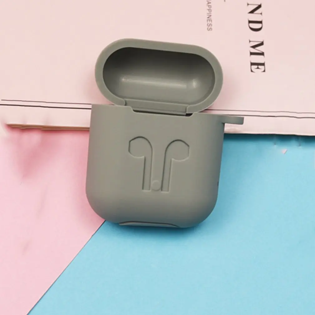 Силиконовый чехол для Airpods защитный чехол анти-потеря провода наушники ремешок держатель для Apple Air Pod беспроводная гарнитура аксессуары