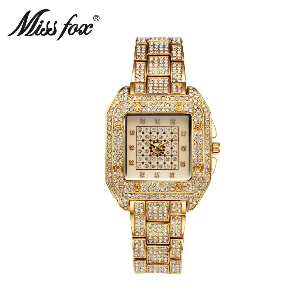 Часы наручные Miss Fox Женские кварцевые брендовые модные повседневные