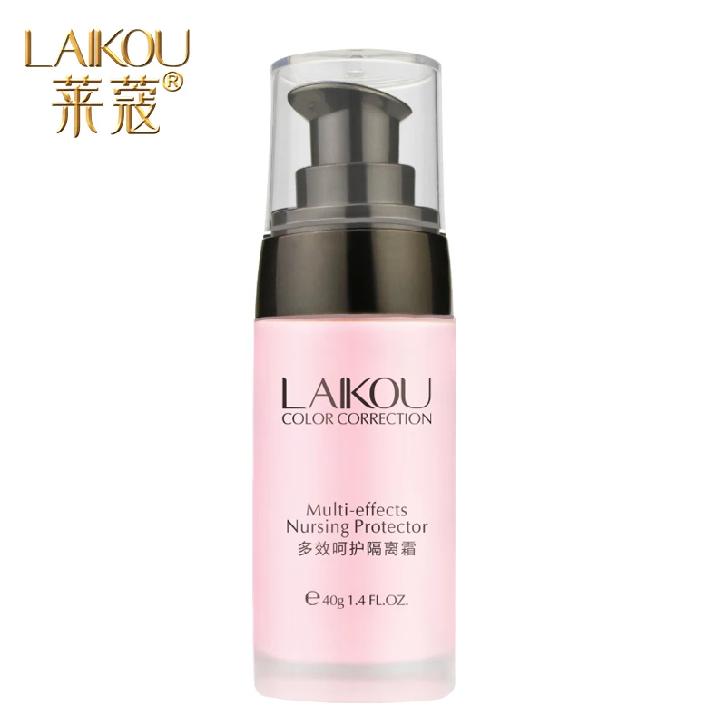 LAIKOU Multi-effect care primer Cream 40 г розовый/зеленый/Фиолетовый Увлажняющий водостойкий