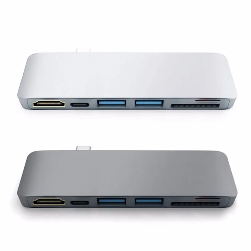 Оптовая продажа 10 шт./лот USB C концентратор с совместимому HDMI адаптер для Samsung Dex SD/TF