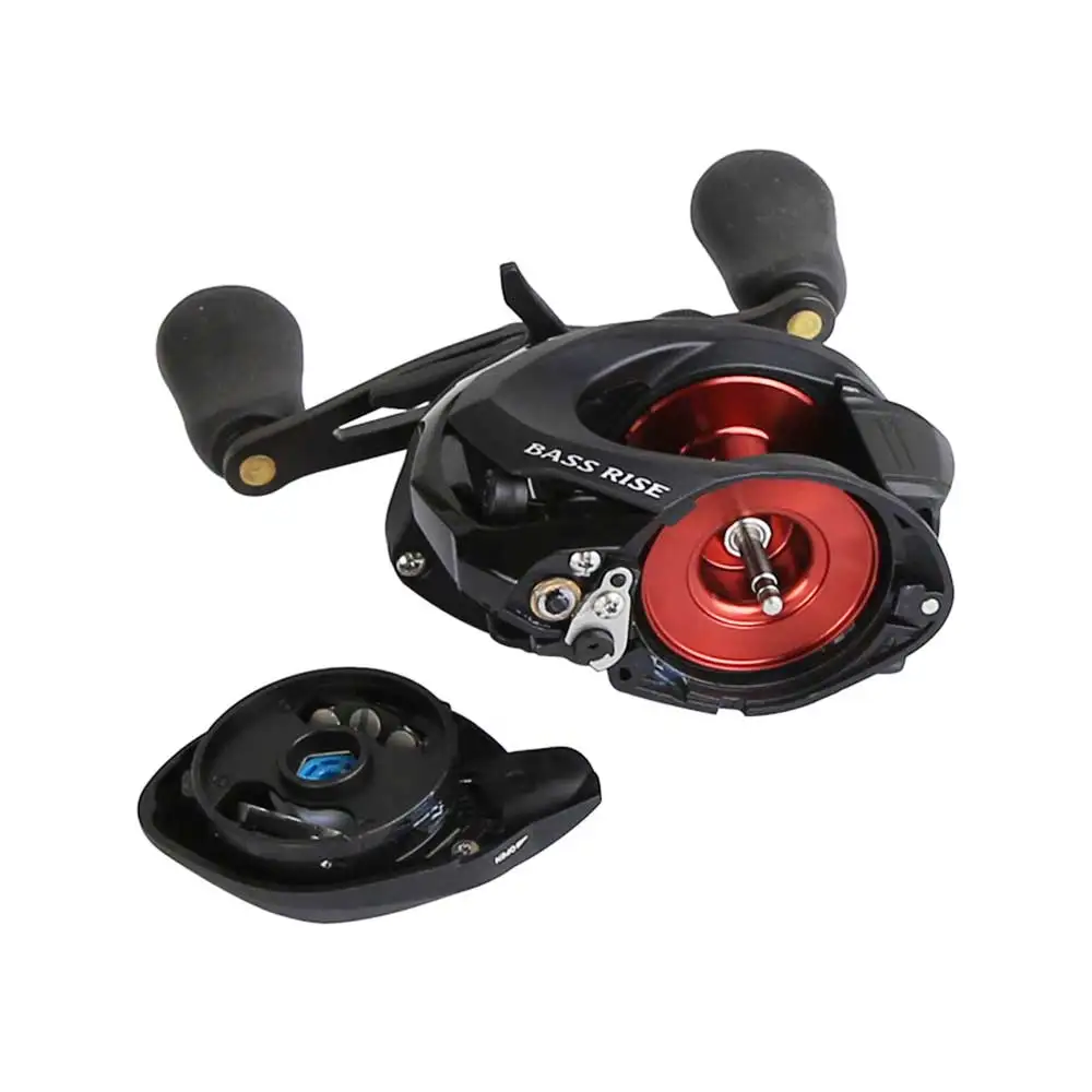 Рыболовная катушка SHIMANO BASS RISE 7 2: 1 5кг с оригинальной нейлоновой леской гладкая